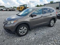 Salvage cars for sale at Barberton, OH auction: 2012 Honda CR-V EXL