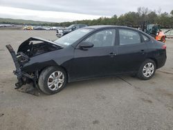 Salvage cars for sale from Copart Brookhaven, NY: 2010 Hyundai Elantra Blue