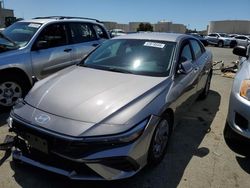 Salvage cars for sale at Martinez, CA auction: 2024 Hyundai Elantra SEL