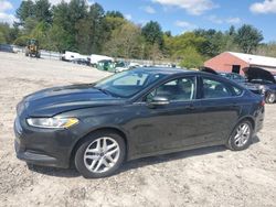 Ford salvage cars for sale: 2015 Ford Fusion SE