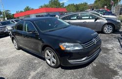 Salvage cars for sale at Apopka, FL auction: 2014 Volkswagen Passat S