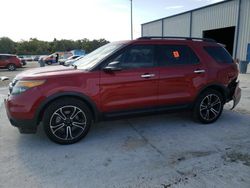 Salvage cars for sale at Apopka, FL auction: 2014 Ford Explorer Sport