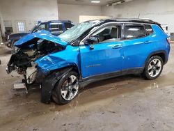 Vehiculos salvage en venta de Copart Davison, MI: 2018 Jeep Compass Limited