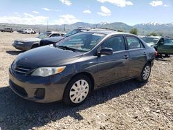 Salvage cars for sale at Magna, UT auction: 2013 Toyota Corolla Base