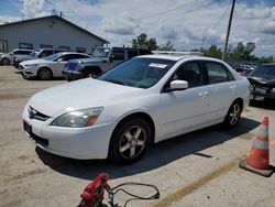 Salvage cars for sale from Copart Pekin, IL: 2004 Honda Accord EX