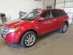 Salvage cars for sale from Copart Blaine, MN: 2012 Ford Edge SEL