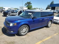 Salvage cars for sale at Woodhaven, MI auction: 2015 Ford Flex SEL