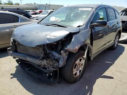 Salvage cars for sale from Copart Martinez, CA: 2014 Honda CR-V LX