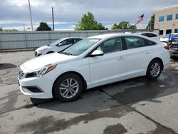 Salvage cars for sale at Littleton, CO auction: 2017 Hyundai Sonata SE