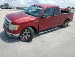 Salvage cars for sale at New Orleans, LA auction: 2013 Ford F150 Super Cab