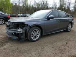 Salvage cars for sale from Copart Ontario Auction, ON: 2023 Honda Civic EX