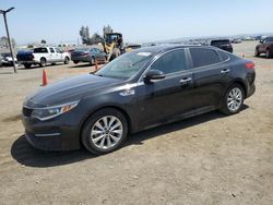Salvage cars for sale from Copart San Diego, CA: 2016 KIA Optima LX