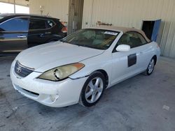 Salvage cars for sale from Copart Homestead, FL: 2006 Toyota Camry Solara SE