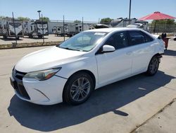 Salvage cars for sale at Sacramento, CA auction: 2016 Toyota Camry LE