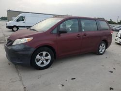 Salvage cars for sale from Copart Wilmer, TX: 2012 Toyota Sienna Base