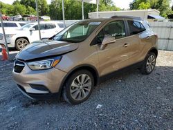 Salvage cars for sale from Copart Augusta, GA: 2018 Buick Encore Preferred