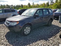 Salvage cars for sale at Windham, ME auction: 2010 Subaru Forester 2.5X