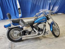 Salvage motorcycles for sale at Hurricane, WV auction: 1996 Harley-Davidson Fxst Custom