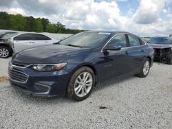 Chevrolet salvage cars for sale: 2016 Chevrolet Malibu LT