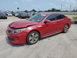 Salvage cars for sale at Corpus Christi, TX auction: 2017 KIA Optima Hybrid