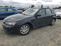 Salvage cars for sale from Copart Eugene, OR: 2008 Subaru Impreza 2.5I