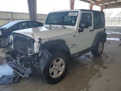 Salvage cars for sale at Homestead, FL auction: 2015 Jeep Wrangler Sport