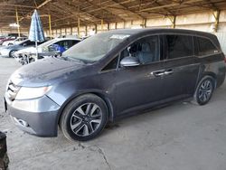 Salvage cars for sale at Phoenix, AZ auction: 2014 Honda Odyssey Touring