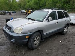 Vehiculos salvage en venta de Copart Marlboro, NY: 2002 Hyundai Santa FE GL