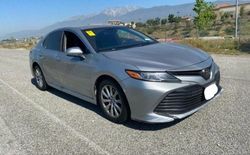 Salvage cars for sale at Colton, CA auction: 2018 Toyota Camry L