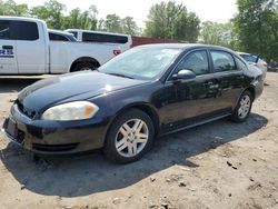 Chevrolet salvage cars for sale: 2012 Chevrolet Impala LT