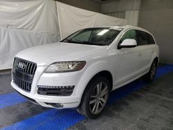 Salvage cars for sale from Copart Dunn, NC: 2013 Audi Q7 Premium Plus