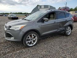 Salvage cars for sale from Copart Wichita, KS: 2014 Ford Escape Titanium