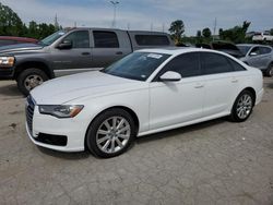 Salvage cars for sale at Cahokia Heights, IL auction: 2016 Audi A6 Premium