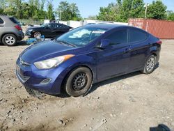 Salvage cars for sale at Baltimore, MD auction: 2011 Hyundai Elantra GLS