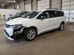 Salvage cars for sale from Copart Blaine, MN: 2018 Chrysler Pacifica Touring L