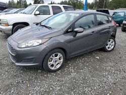 Salvage cars for sale from Copart Graham, WA: 2016 Ford Fiesta SE