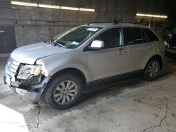 Salvage cars for sale at Angola, NY auction: 2009 Ford Edge SEL