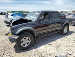 Salvage cars for sale at Madisonville, TN auction: 2004 Toyota Tacoma Double Cab