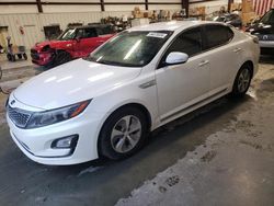 Salvage cars for sale from Copart Spartanburg, SC: 2015 KIA Optima Hybrid