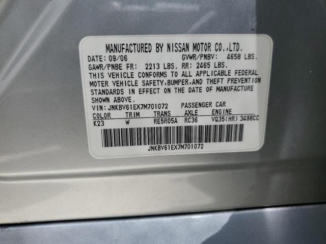 2007 Infiniti G35