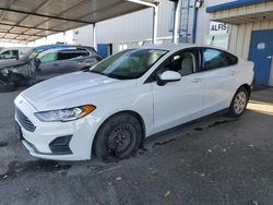 Salvage cars for sale at Sacramento, CA auction: 2020 Ford Fusion S