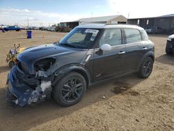 Salvage cars for sale at auction: 2012 Mini Cooper S Countryman