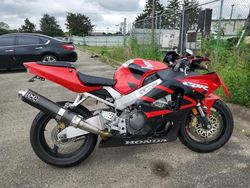 Salvage motorcycles for sale at Moraine, OH auction: 2001 Honda CBR900 RR