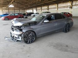 Salvage cars for sale from Copart Phoenix, AZ: 2015 Mercedes-Benz C300