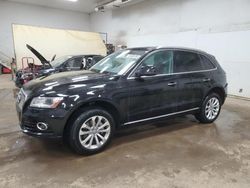 Salvage cars for sale at Davison, MI auction: 2015 Audi Q5 Premium