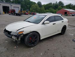 Salvage cars for sale at Mendon, MA auction: 2008 Acura TSX