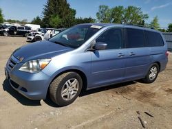 Salvage cars for sale from Copart Finksburg, MD: 2007 Honda Odyssey EX