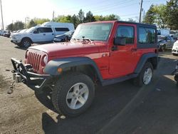 Salvage cars for sale at Denver, CO auction: 2013 Jeep Wrangler Sport