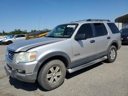 Salvage cars for sale at Fresno, CA auction: 2006 Ford Explorer XLT