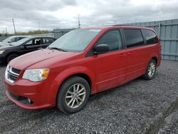 Salvage cars for sale from Copart Ontario Auction, ON: 2013 Dodge Grand Caravan SE